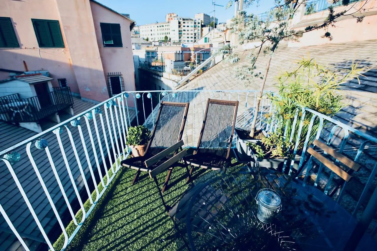 Ferienwohnung G.A.P. Genova Aquarium Pentahouse Genua